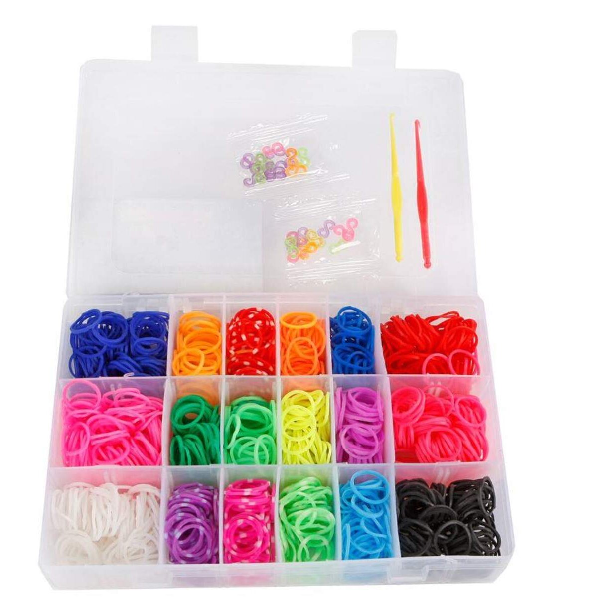 Glow2Be Bunte DIY Loom Bands