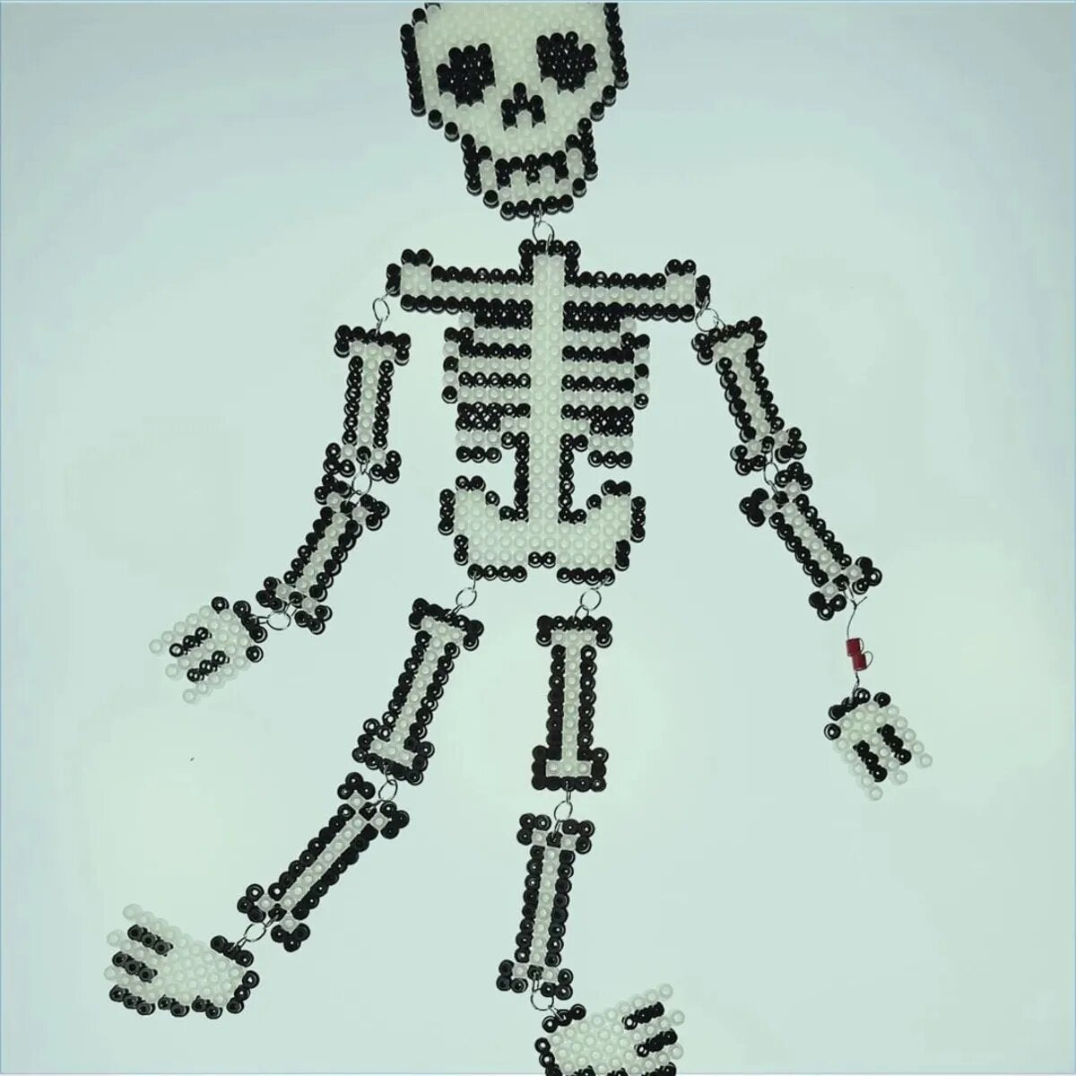 Hama Midi Bügelperlen, Leucht-Grün (nachtleuchtend), ca. 1.000 Stück, Ø 5,0 mm