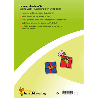 Hauschka Verlag Lass uns basteln - Ausschneiden und Kleben ab 3 Jahre - Meine Welt