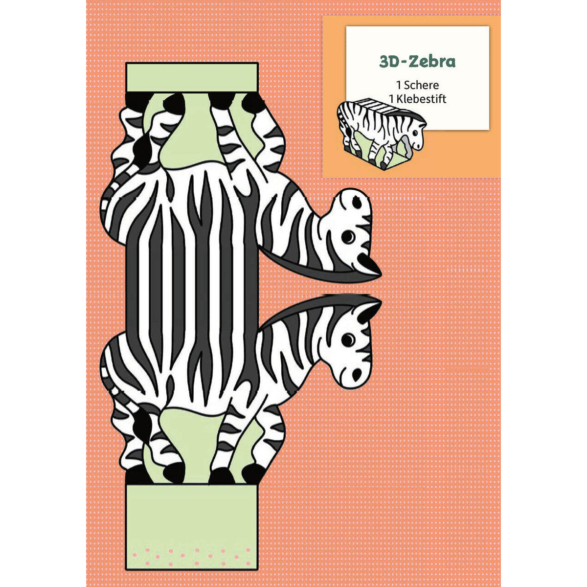 Hauschka Verlag Lass uns basteln - Bastelbuch ab 4 Jahre - Wilde Tiere