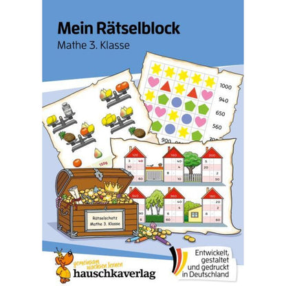 Hauschka Verlag Mein Rätselblock Mathematik 3. Klasse, Din A5