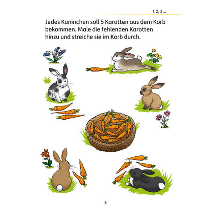 Hauschka Verlag Mein Rätselblock Mathematik 1. Klasse, DIN A5