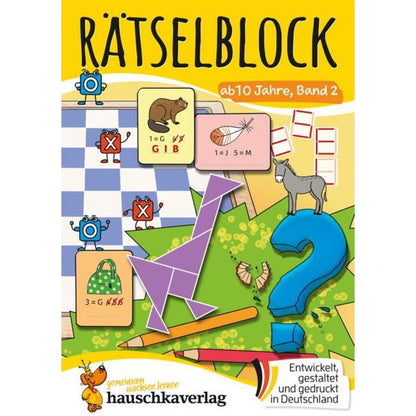 Hauschka Verlag Rätselblock ab 10 Jahre, Band 2