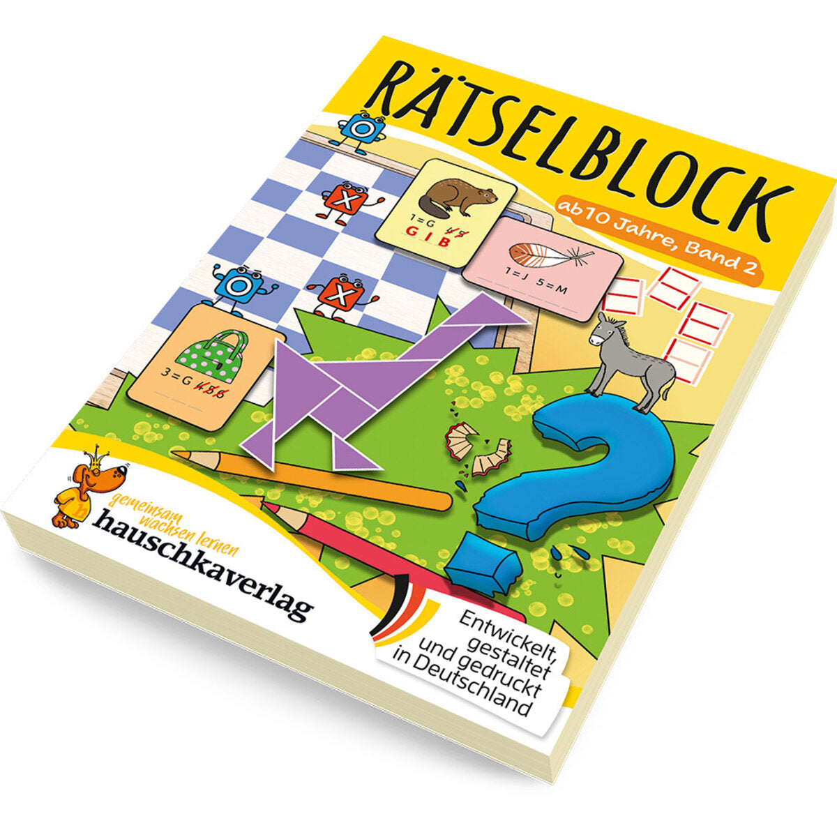 Hauschka Verlag Rätselblock ab 10 Jahre, Band 2