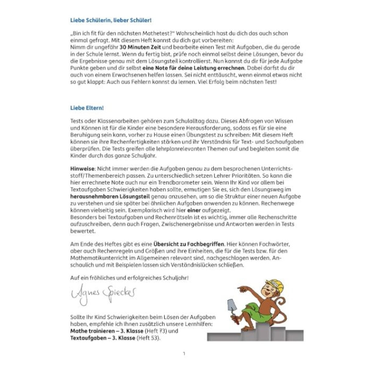 Hauschka Verlag Tests in Mathematik Lernzielkontrollen 3. Klasse