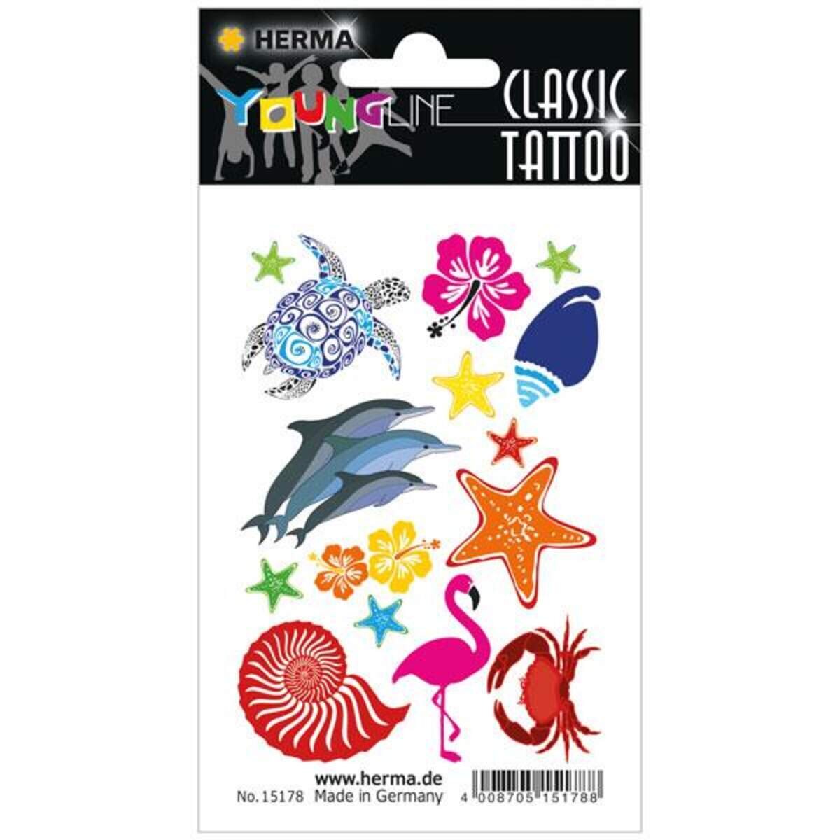 HERMA 15178 Classic Tattoo Colour Ocean