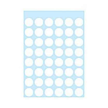 HERMA Etikett Farbpunkt, ø 12 mm, weiß