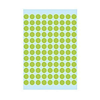 HERMA Etikett Farbpunkt, ø 8 mm, leuchtgrün