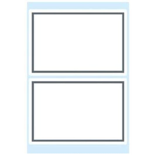 HERMA Schuletiketten, grauer Rand, 82 x 55mm