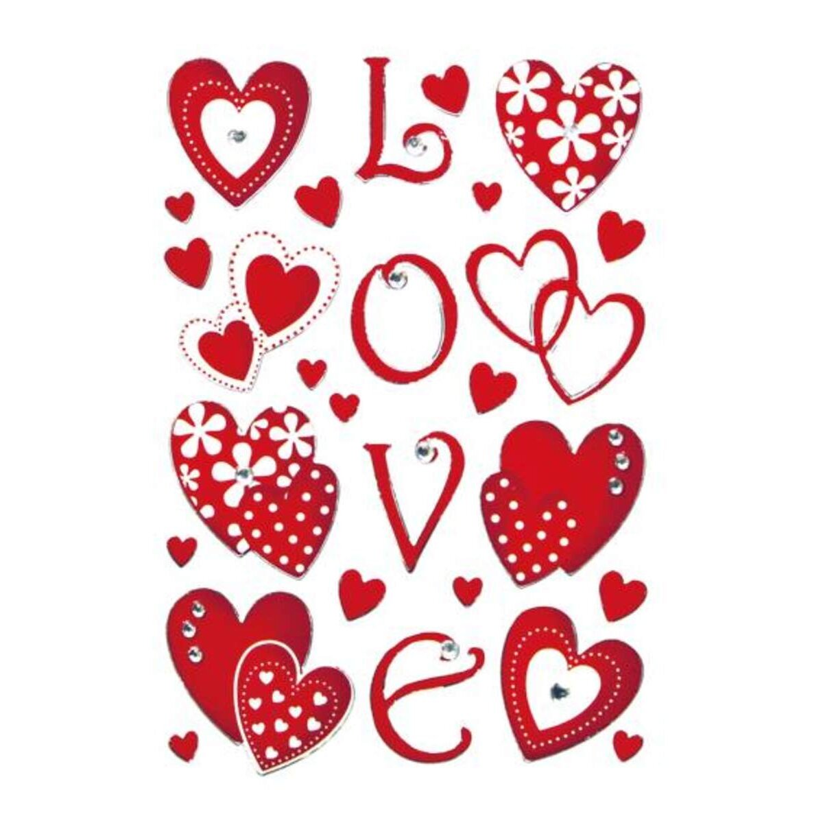 HERMA Sticker Magic Love, 1 Bogen