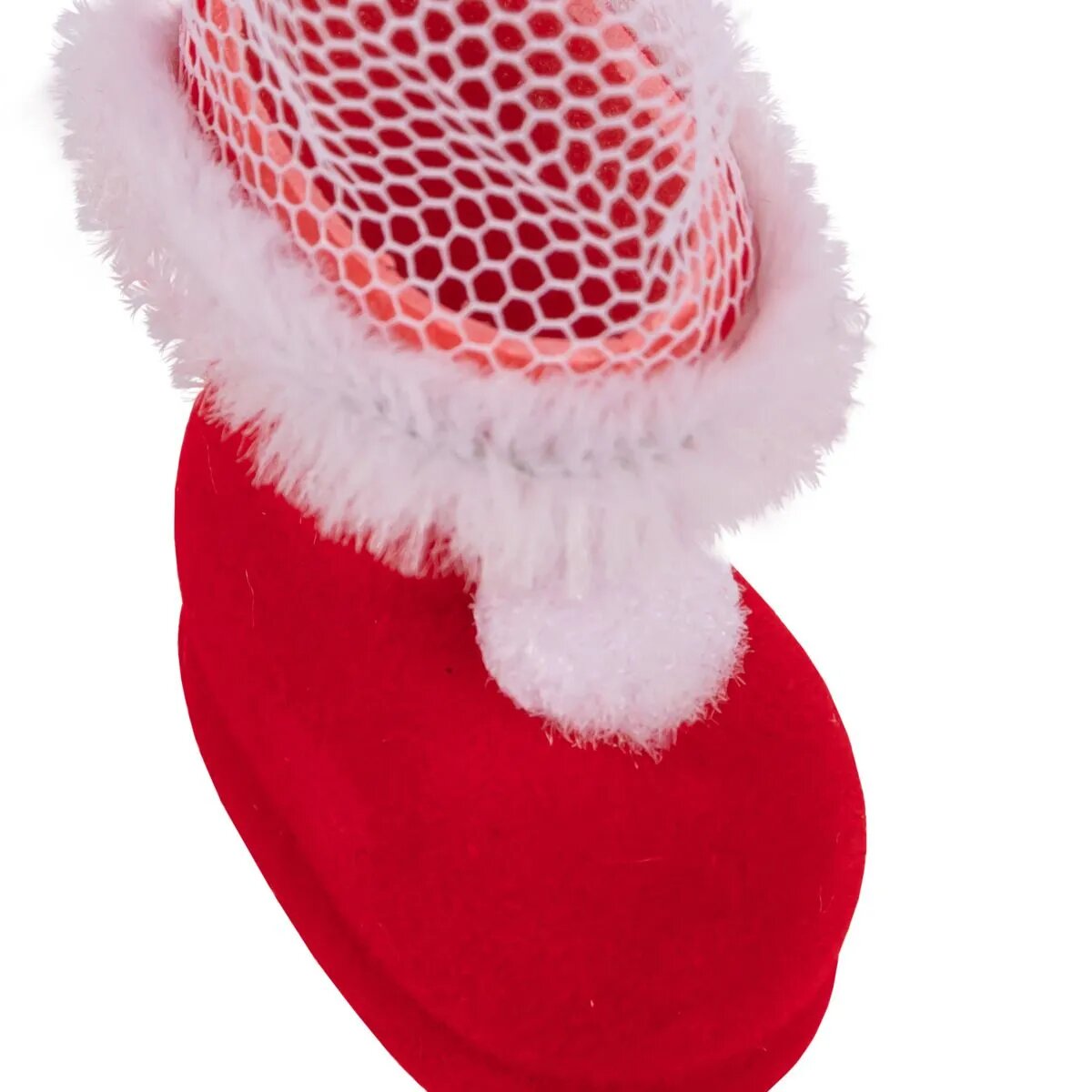 Idena 8550023 Nikolausstiefel rot