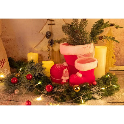 Idena 8550023 Nikolausstiefel rot