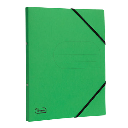 Idena Eco Ringbuch A4   2 Ringe hellgrün FSC-Mix