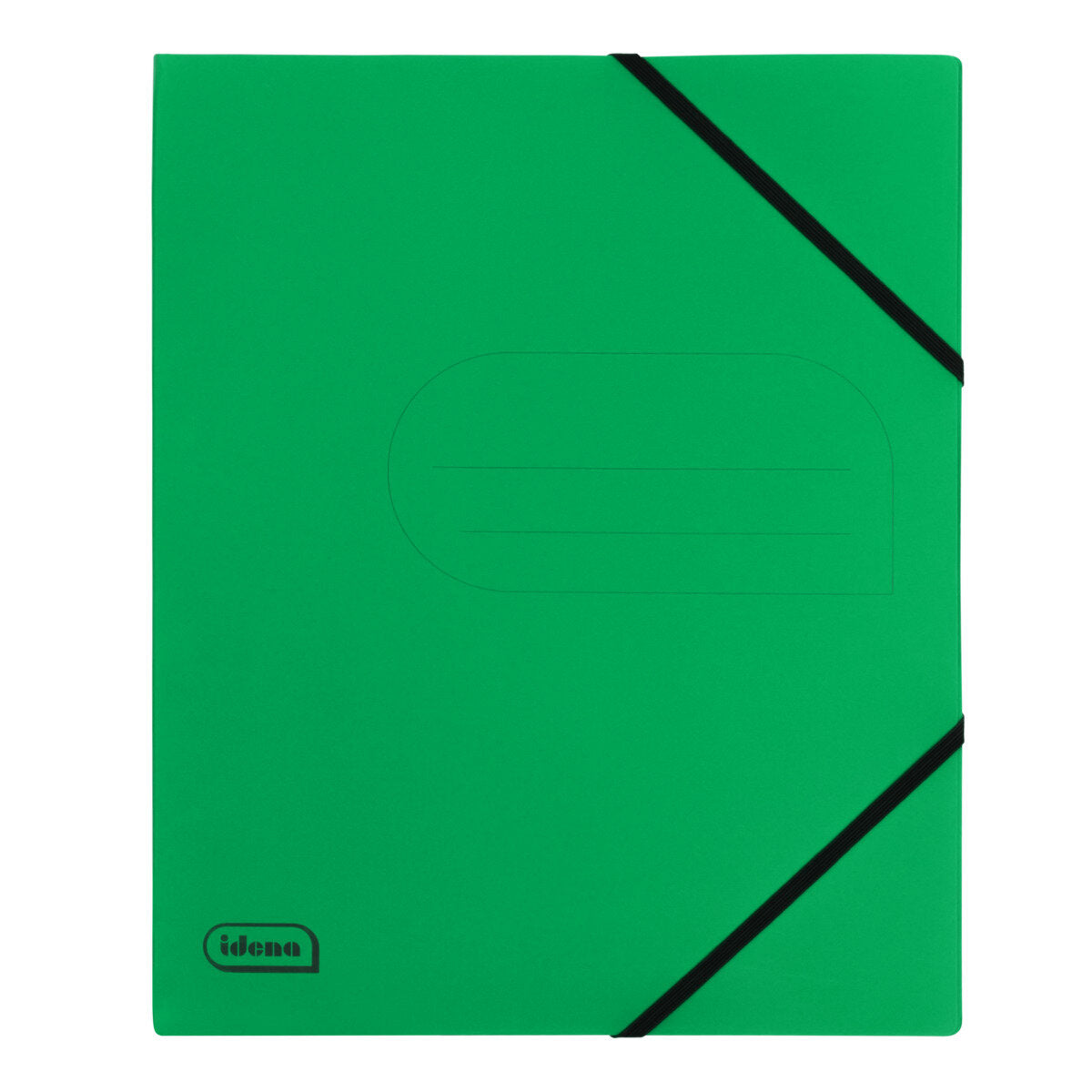 Idena Eco Ringbuch A4   2 Ringe hellgrün FSC-Mix