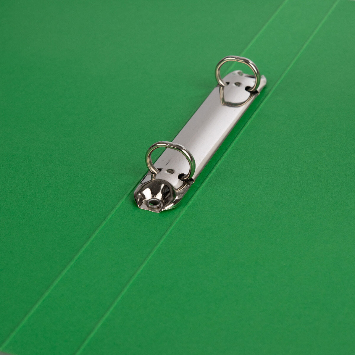 Idena Eco Ringbuch A4   2 Ringe hellgrün FSC-Mix