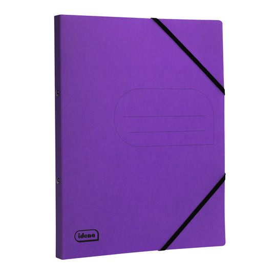 Idena Eco Ringbuch A4  mit 2 Ringe lila FSC-Mix