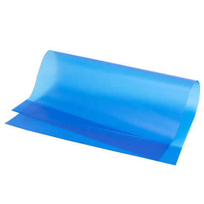 Idena Heftschoner A5, transparent blau