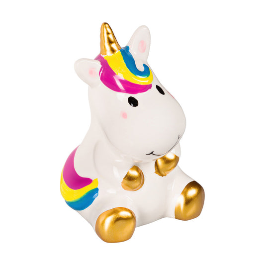 Idena Keramikspardose Einhorn 10,2 x 8,8 x 14,3 cm