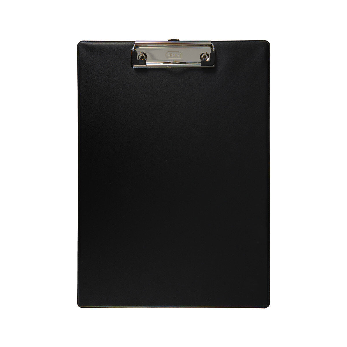 Idena Klemmbrett PVC beschichtet schwarz DIN A4