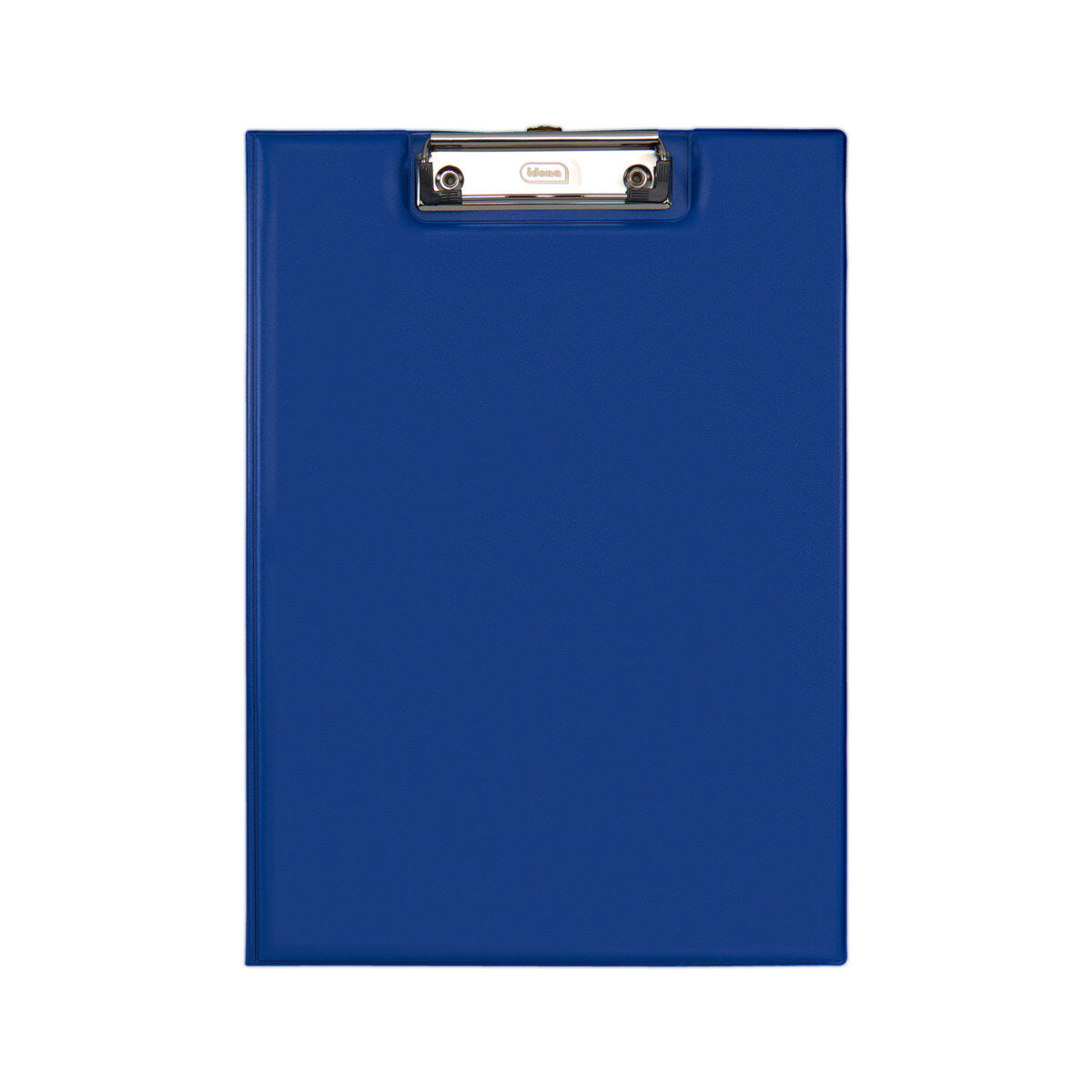 Idena Klemmbrettmappe PVC beschichtet blau DIN A4