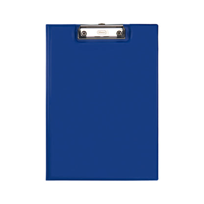 Idena Klemmbrettmappe PVC beschichtet blau DIN A4