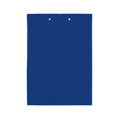 Idena Klemmbrettmappe PVC beschichtet blau DIN A4