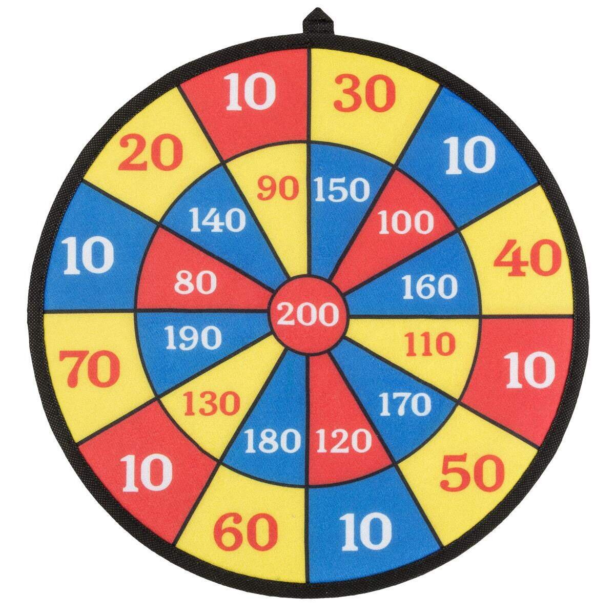 Idena Klettball Dartspiel mit 4 Bällen