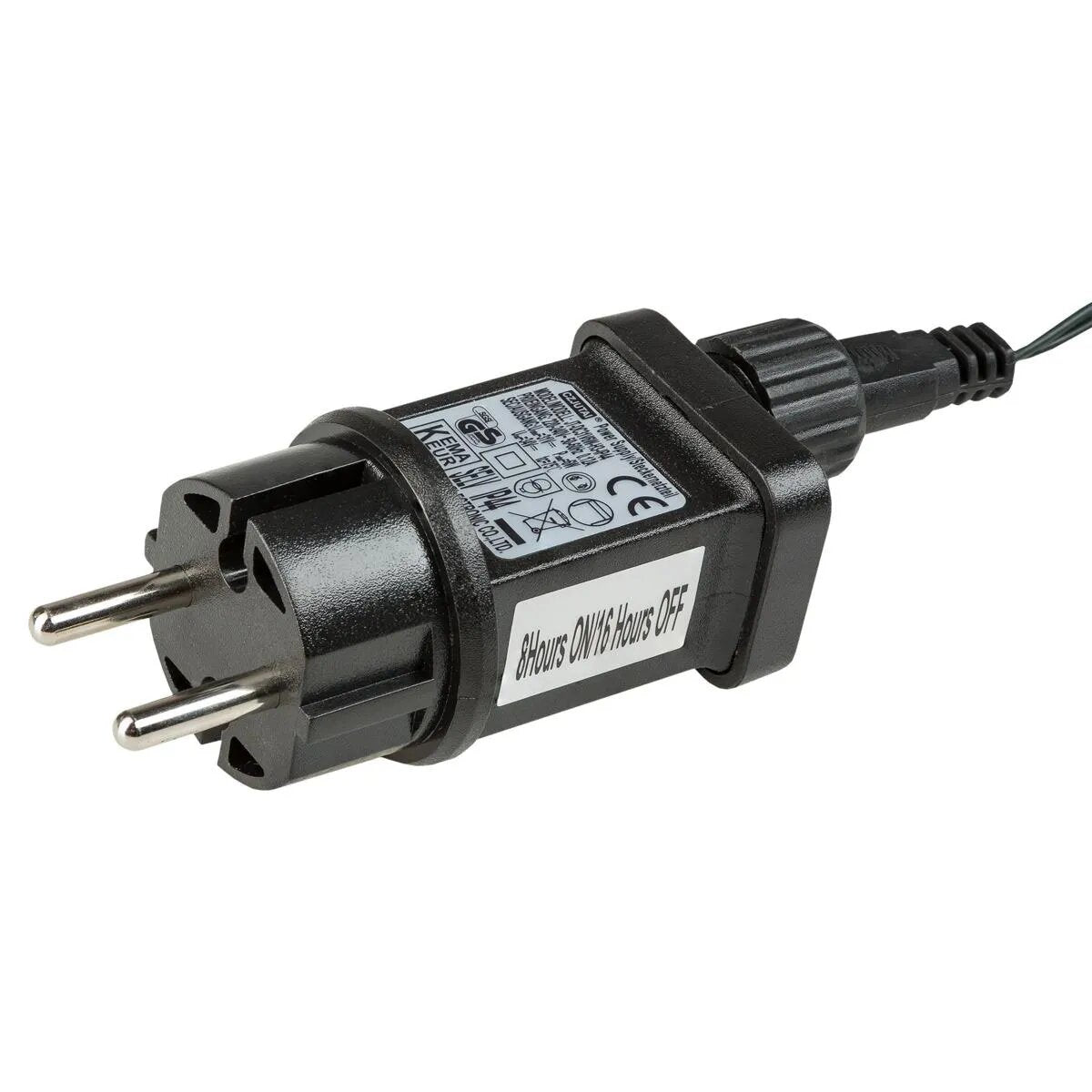 Idena LED Lichterkette 200er, bunt, innen und außen