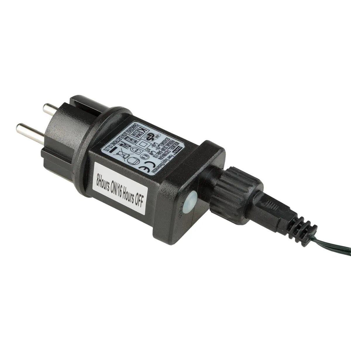 Idena LED Lichterkette 200er, bunt, innen und außen