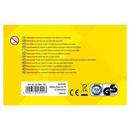 Idena Globus, Leuchtglobus, Ø 30 cm, mit Doppelbild-Kartografie