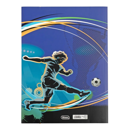 Idena Sammelmappe Fußball mit Gummizug 400g/m² DIN A3