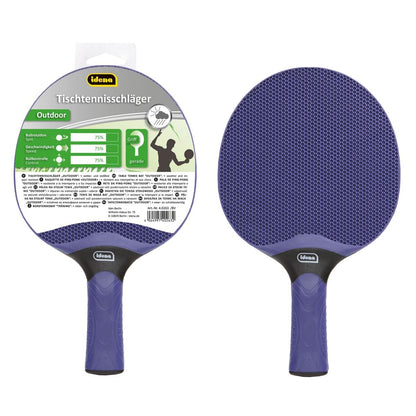 Idena Tischtennisschläger blau