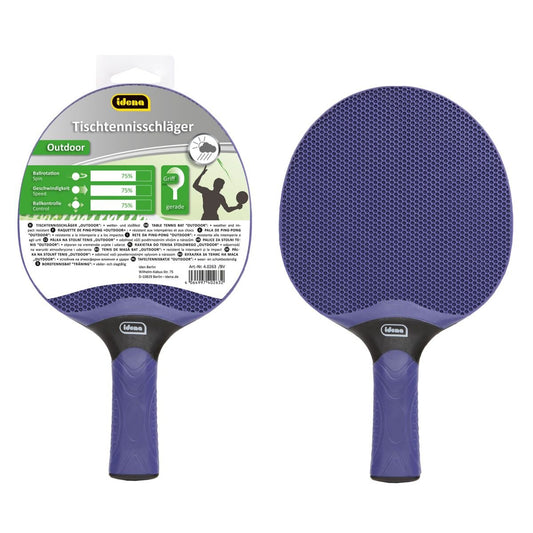 Idena Tischtennisschläger blau