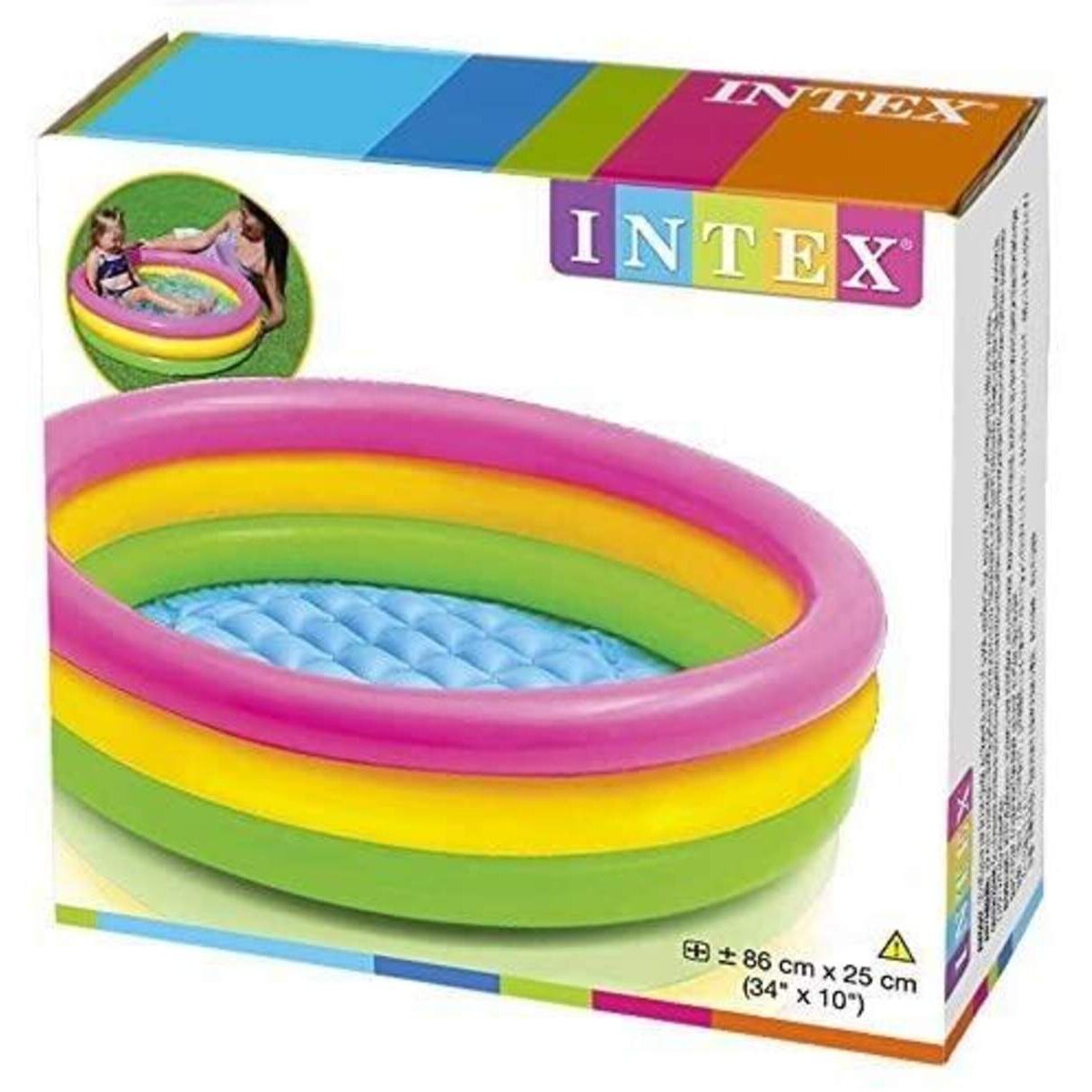 Intex Baby Pool Sunset Glow 86cmx25cm