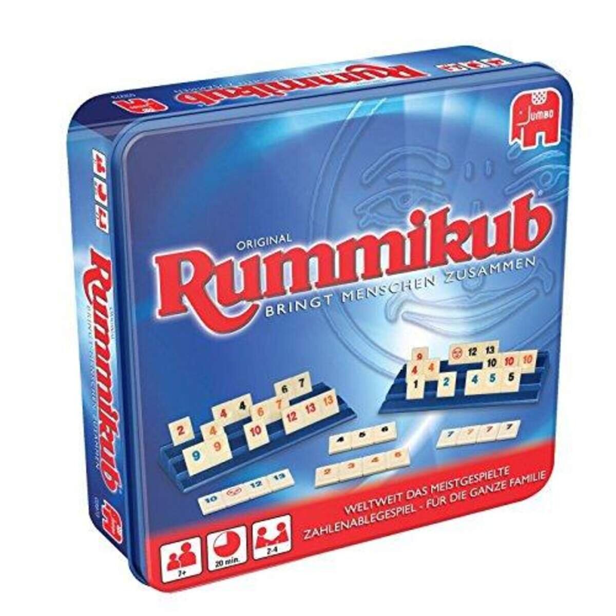 Jumbo Spiele Original Rummikub in Metalldose