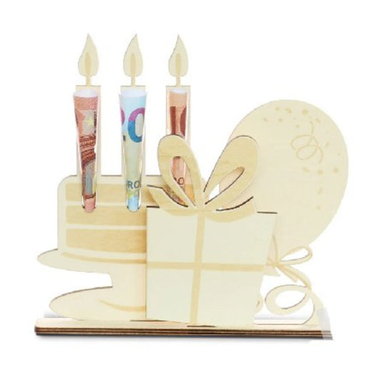 Kurt Eulzer Geldgeschenk Geburtstagstorte