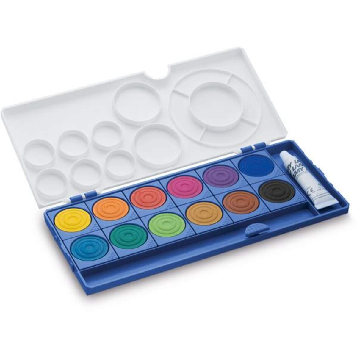 LAMY Deckfarbkasten aquaplus 12 Farben blau