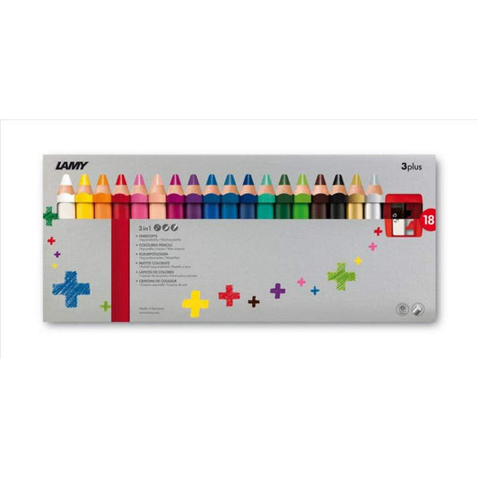 LAMY Farbstift 3plus 18er in Faltschachtel