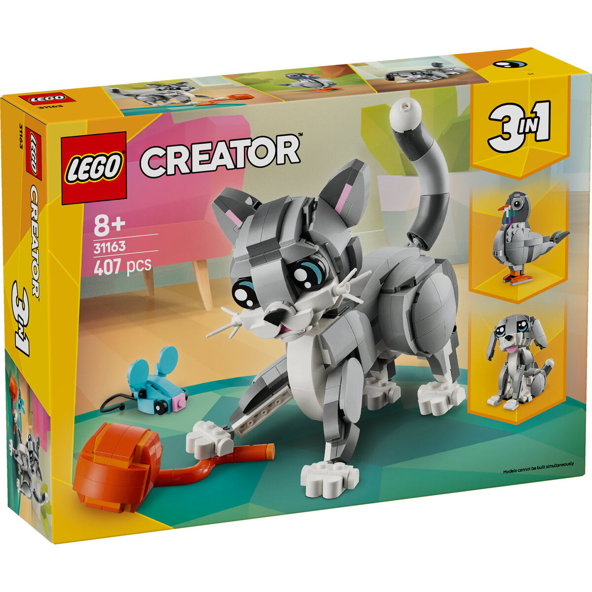 LEGO® Creator 31163 Graue Katze