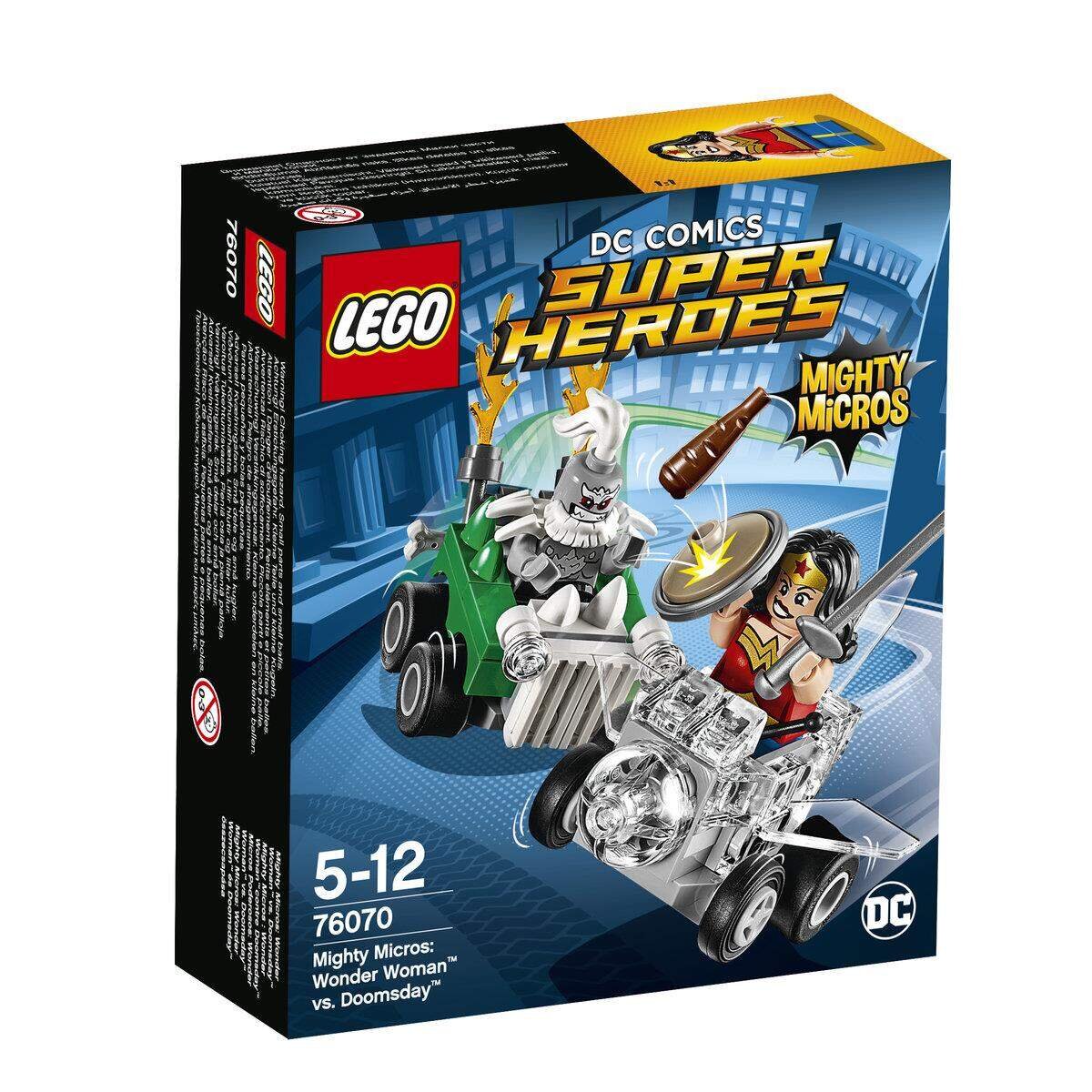 LEGO® DC Comics Super Heroes 76070 Mighty Micros: Wonder Woman™ vs. Doomsday™