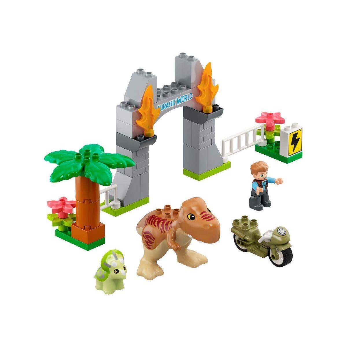 LEGO® DUPLO® 10939 Ausbruch des T. rex und Triceratops