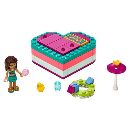 LEGO® Friends 41384 Andreas sommerliche Herzbox