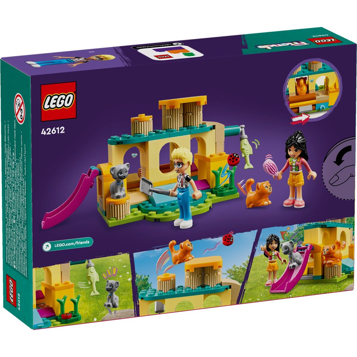 LEGO® Friends 42612 Abenteuer auf dem Katzenspielplatz