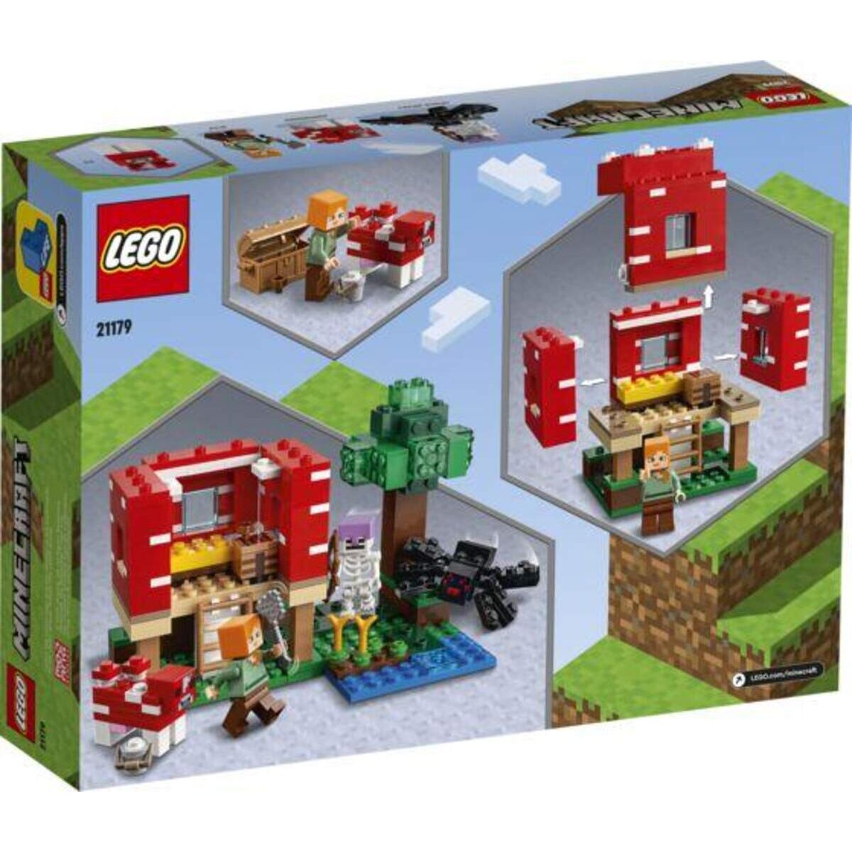 LEGO® Minecraft™ 21179 Das Pilzhaus