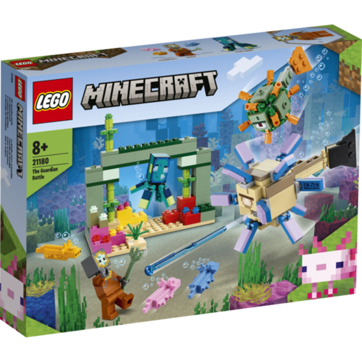 LEGO® Minecraft™ 21180 Das Wächterduell