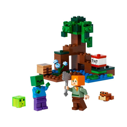 LEGO® Minecraft™ 21240 Das Sumpfabenteuer