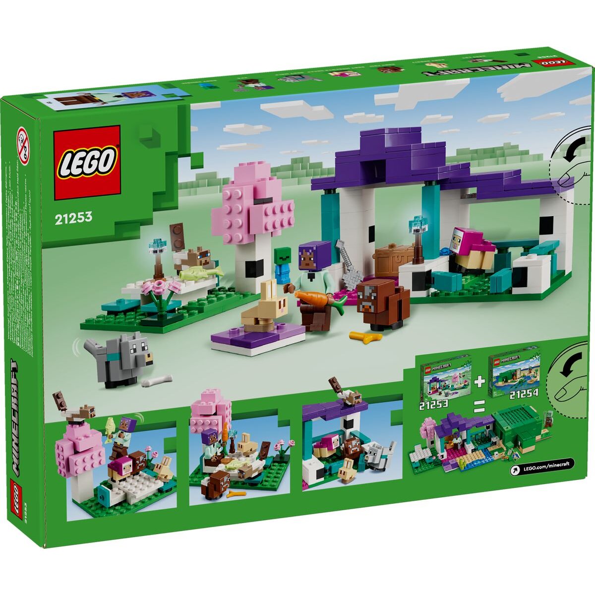 LEGO® Minecraft™ 21253 Das Tierheim