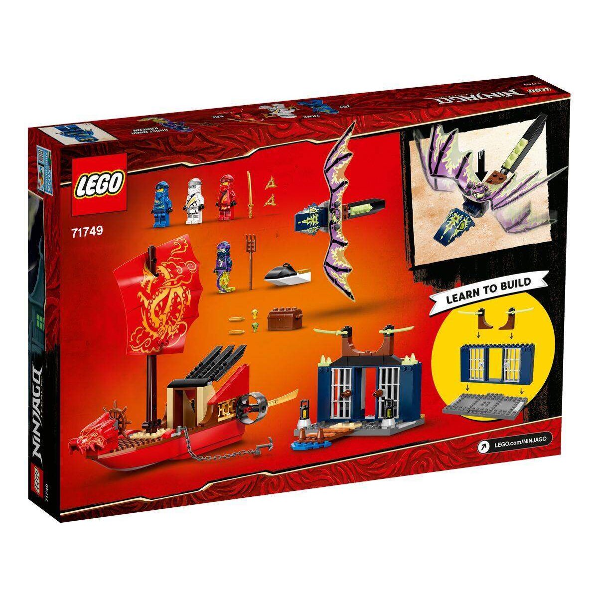 LEGO® NINJAGO® 71749 Flug mit dem Ninja-Flugsegler