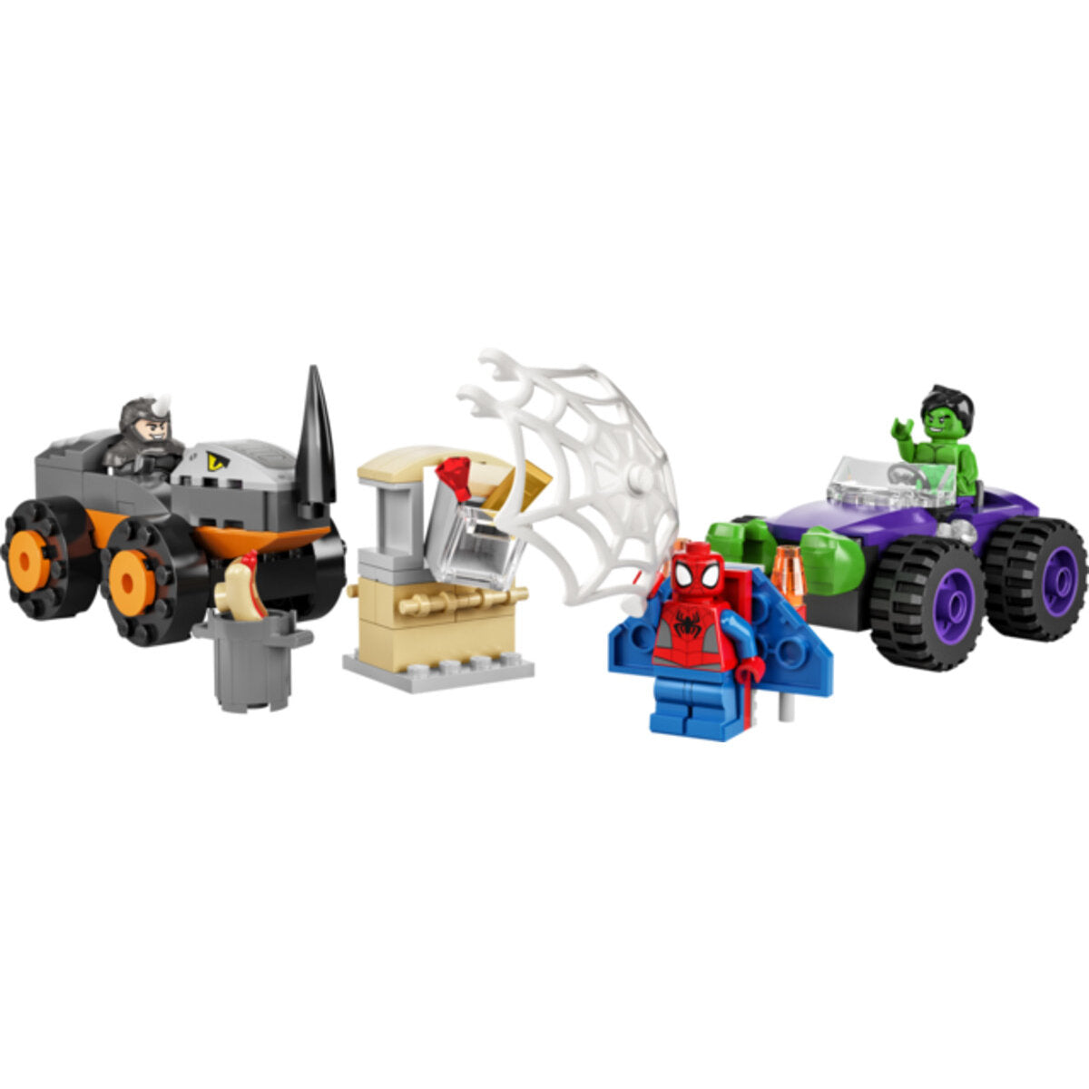 LEGO® Spidey 10782 Hulks und Rhinos Truck-Duell