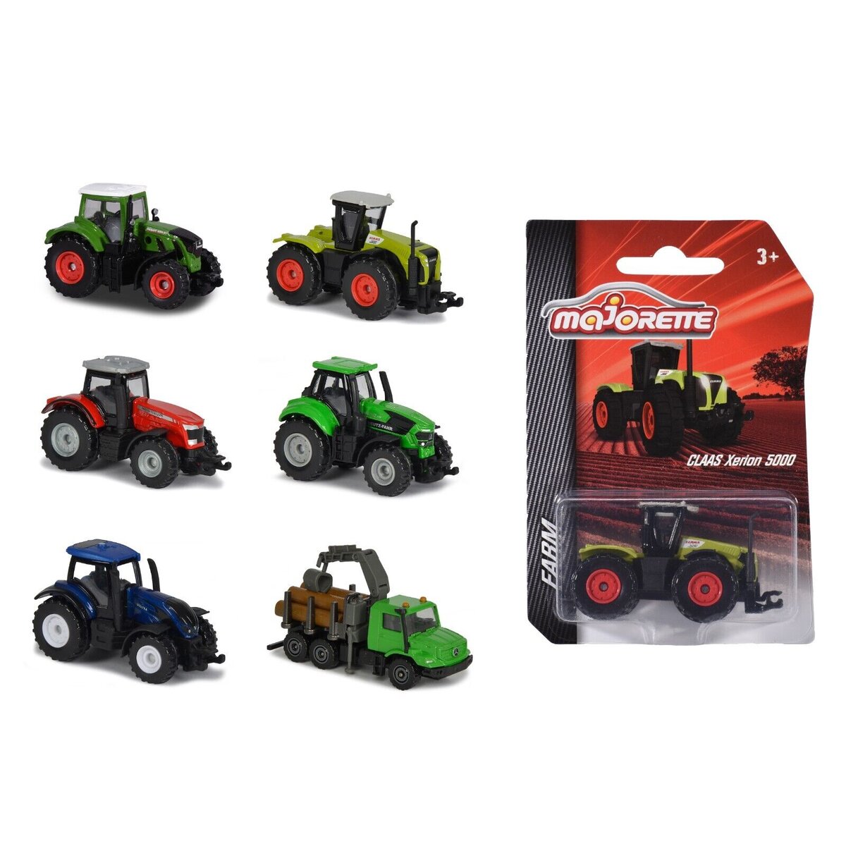 Majorette Farm Assortment, 1 Stück, 6-fach sortiert